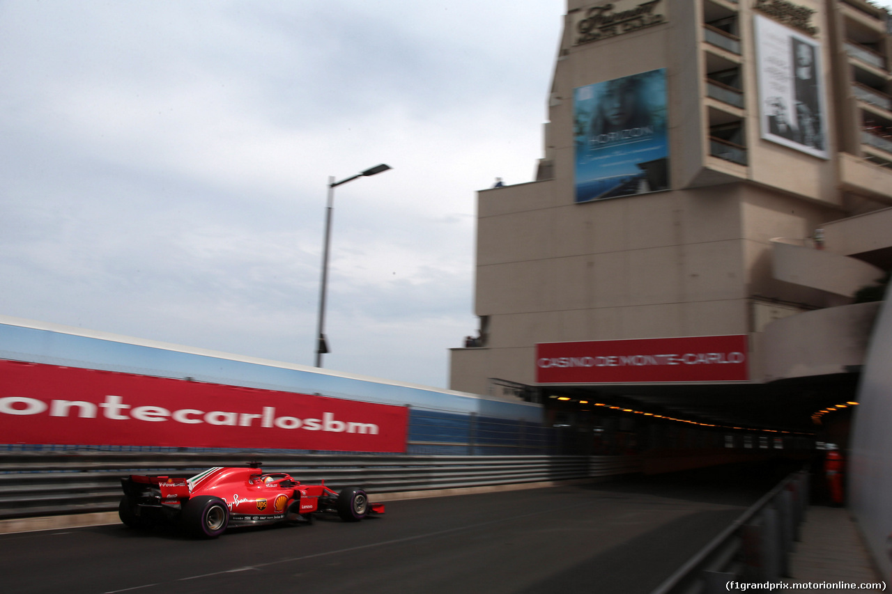 GP MONACO, 27.05.2018 - Gara, Sebastian Vettel (GER) Ferrari SF71H