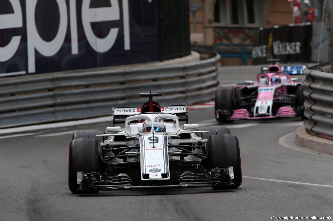 GP MONACO, 27.05.2018 - Gara, Marcus Ericsson (SUE) Sauber C37