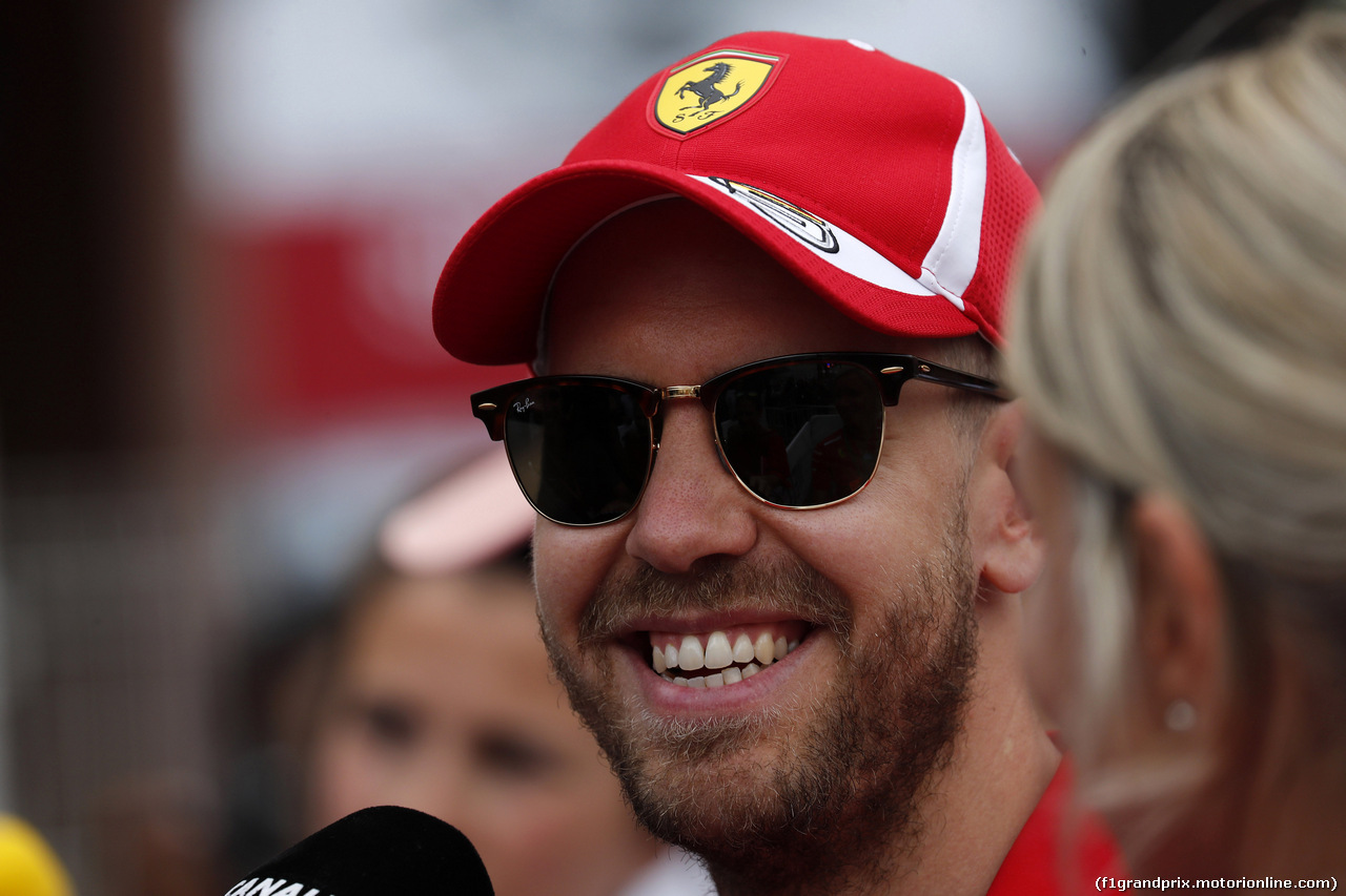GP MONACO, 23.05.2018 - Sebastian Vettel (GER) Ferrari SF71H