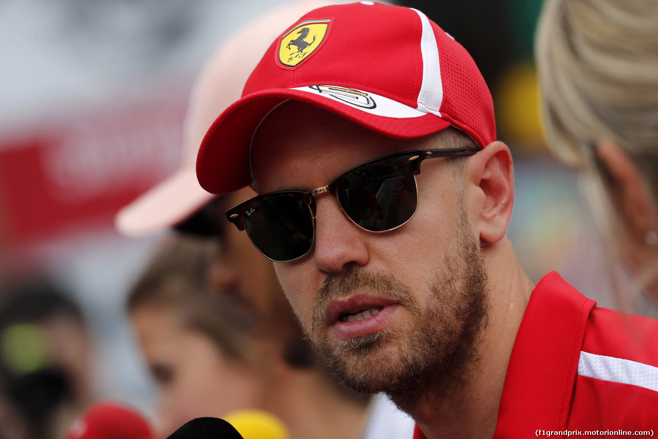 GP MONACO, 23.05.2018 - Sebastian Vettel (GER) Ferrari SF71H