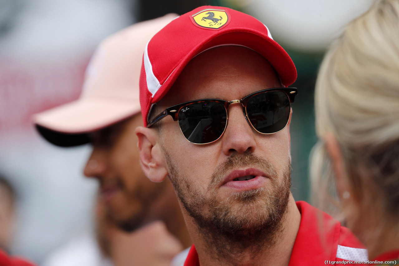 GP MONACO, 23.05.2018 - Sebastian Vettel (GER) Ferrari SF71H