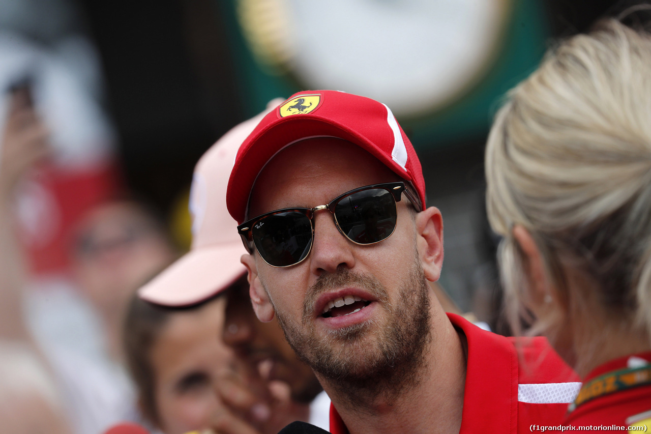 GP MONACO, 23.05.2018 - Sebastian Vettel (GER) Ferrari SF71H