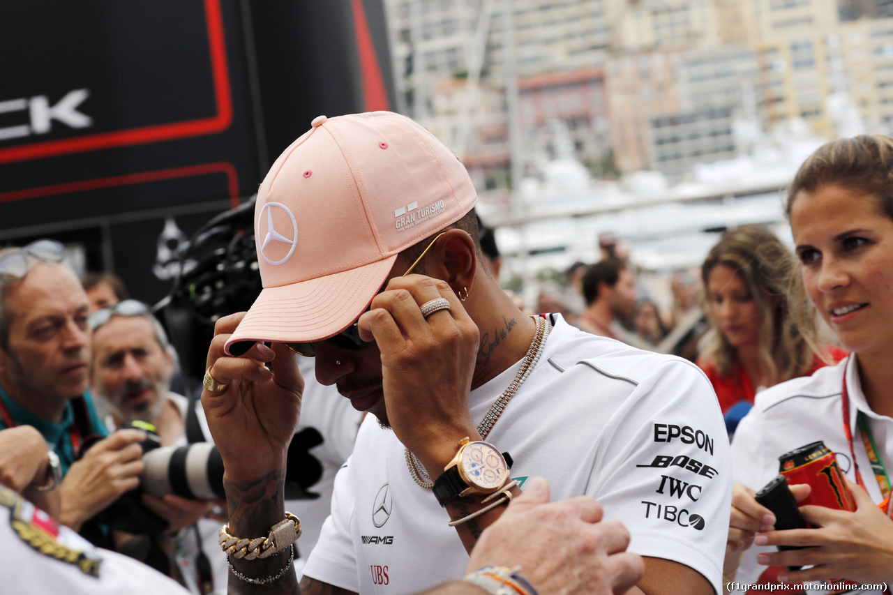 GP MONACO, 23.05.2018 - Lewis Hamilton (GBR) Mercedes AMG F1 W09