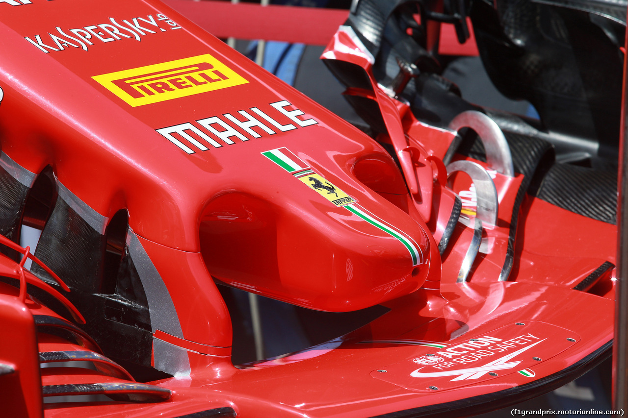 GP MONACO, 23.05.2018 - Ferrari SF71H, detail