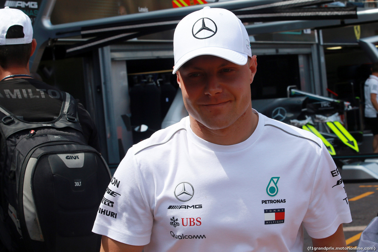 GP MONACO, 23.05.2018 - Valtteri Bottas (FIN) Mercedes AMG F1 W09