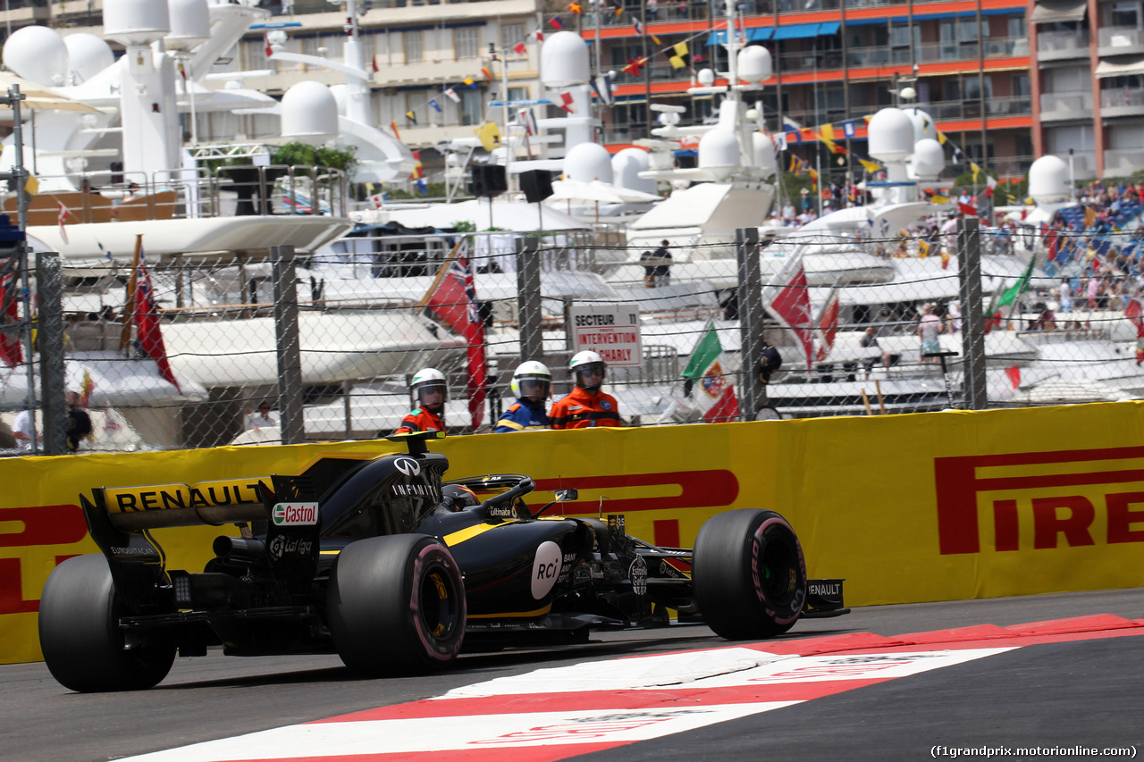 GP MONACO, 23.05.2018 - Prove Libere 1, Carlos Sainz Jr (ESP) Renault Sport F1 Team RS18