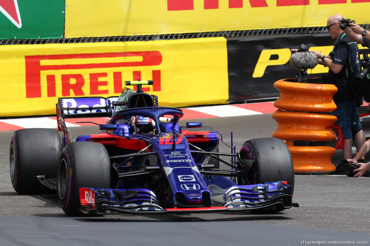 GP MONACO, 23.05.2018 - Prove Libere 1, Brendon Hartley (NZL) Scuderia Toro Rosso STR13