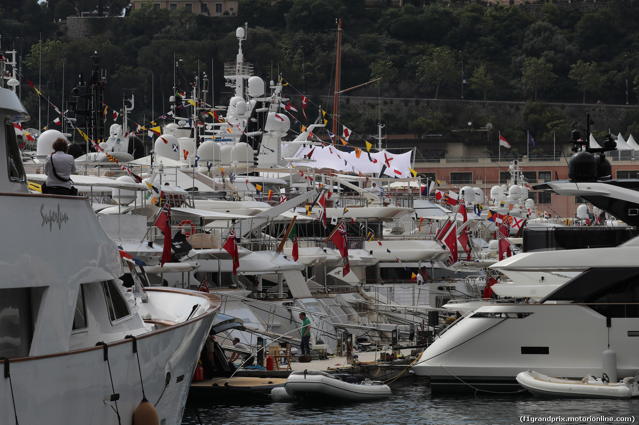 GP MONACO, 24.05.2018 - Prove Libere 1, Monte Carlo Atmosphere