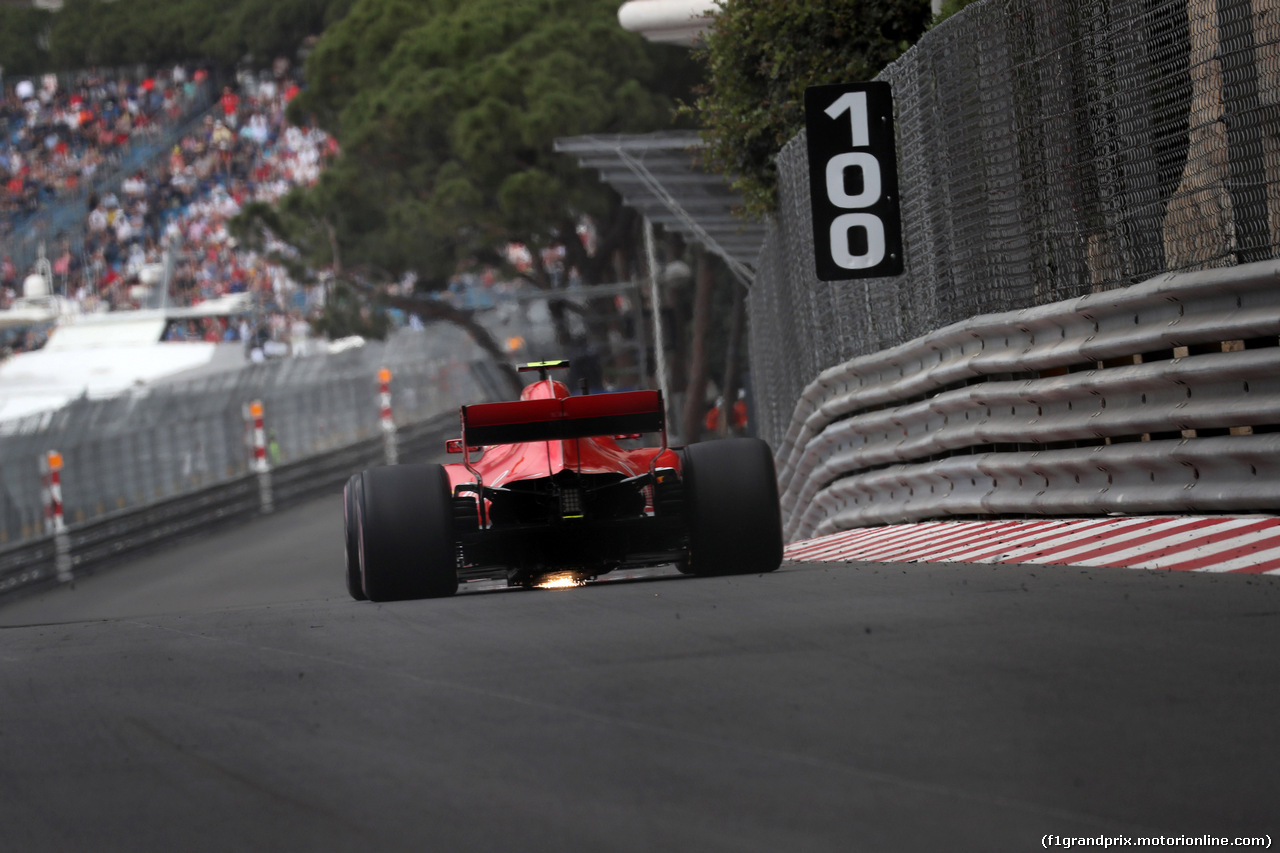GP MONACO, 23.05.2018 - Prove Libere 1, Kimi Raikkonen (FIN) Ferrari SF71H