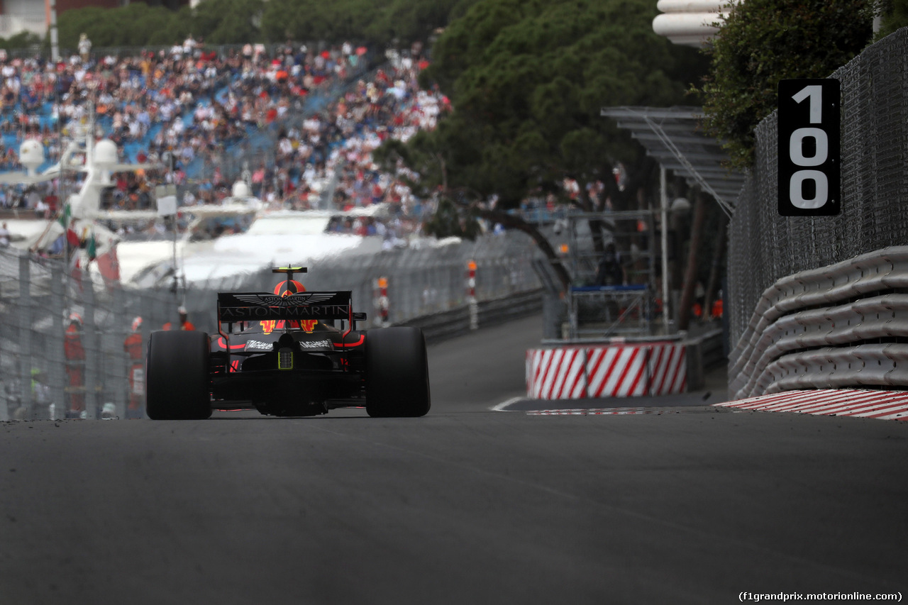 GP MONACO, 23.05.2018 - Prove Libere 1, Max Verstappen (NED) Red Bull Racing RB14