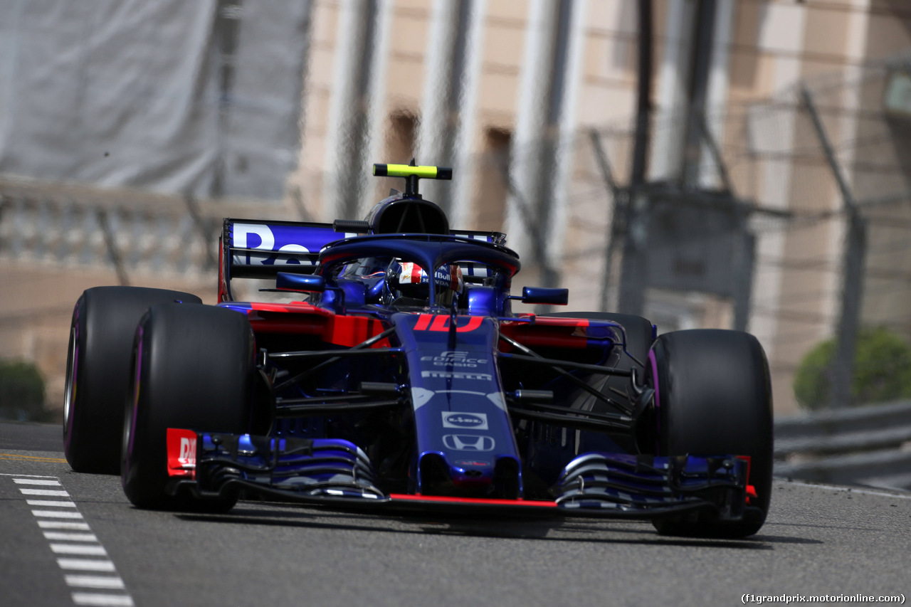 GP MONACO, 23.05.2018 - Prove Libere 1, Pierre Gasly (FRA) Scuderia Toro Rosso STR13