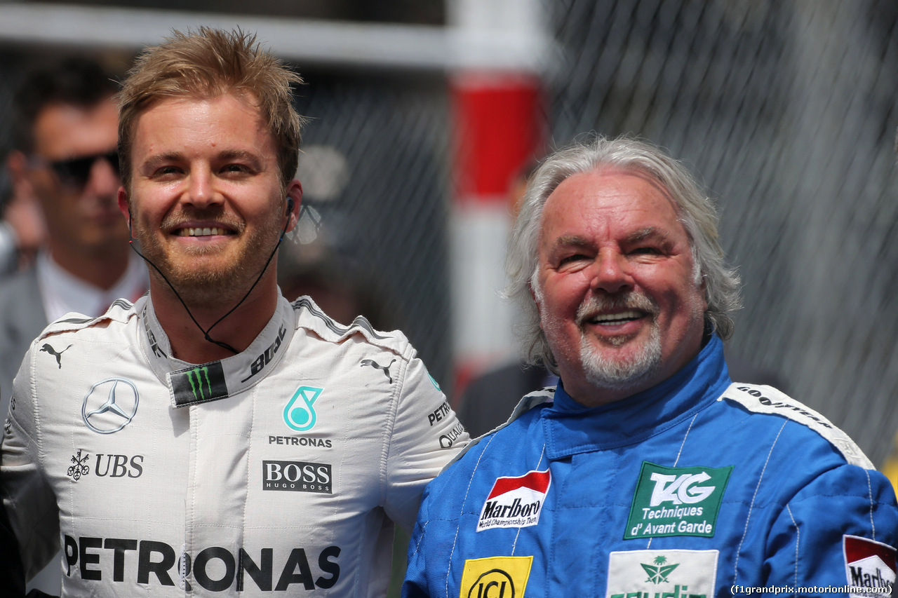 GP MONACO, 23.05.2018 - Nico Rosberg (GER) e Keke Rosberg (FIN)