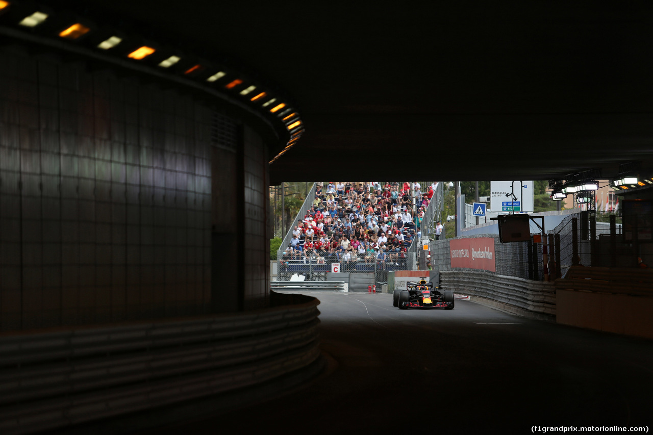 GP MONACO, 24.05.2018 - Prove Libere 1, Daniel Ricciardo (AUS) Red Bull Racing RB14