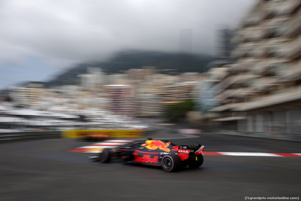 GP MONACO, 24.05.2018 - Prove Libere 1, Daniel Ricciardo (AUS) Red Bull Racing RB14