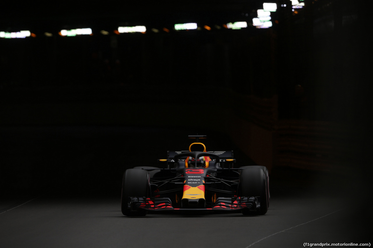 GP MONACO, 24.05.2018 - Prove Libere 1, Daniel Ricciardo (AUS) Red Bull Racing RB14