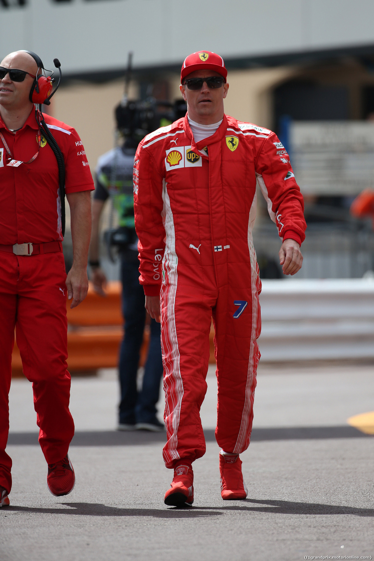 GP MONACO, 24.05.2018 - Prove Libere 1, Kimi Raikkonen (FIN) Ferrari SF71H