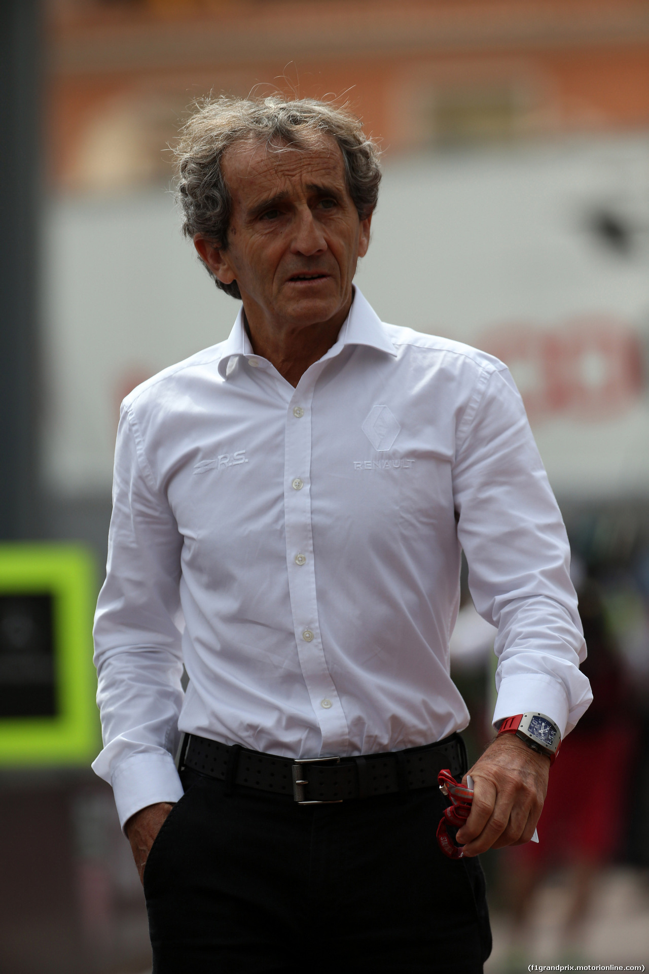 GP MONACO, 24.05.2018 - Prove Libere 1, Alain Prost (FRA) Renault Sport F1 Team Special Advisor