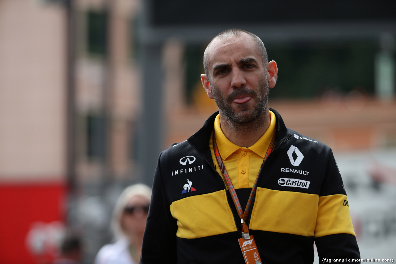 GP MONACO, 24.05.2018 - Prove Libere 1, Cyril Abiteboul (FRA) Renault Sport F1 Managing Director