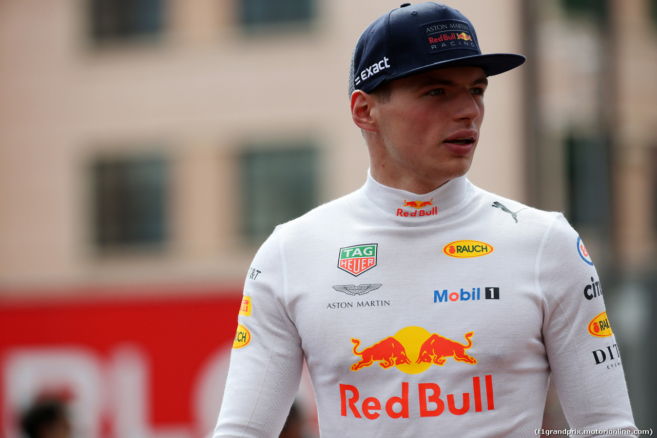 GP MONACO, 24.05.2018 - Prove Libere 1, Max Verstappen (NED) Red Bull Racing RB14