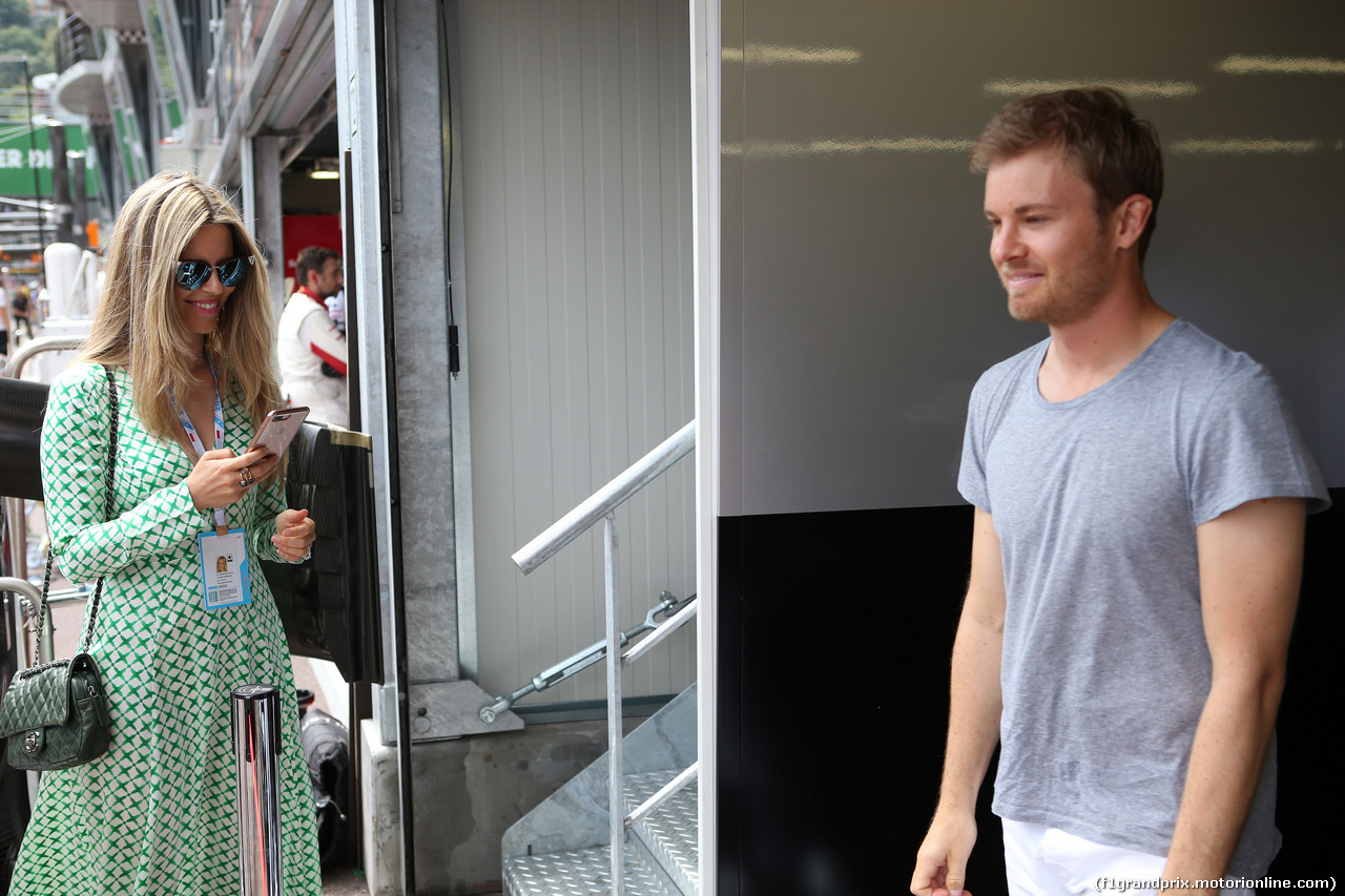 GP MONACO, 24.05.2018 - Vivian e Nico Rosberg (GER)