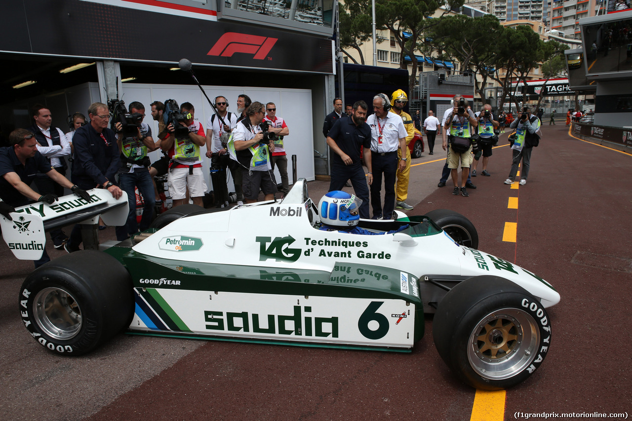 GP MONACO, 23.05.2018 - Keke Rosberg (FIN) Williams FW07C