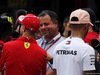 GP MONACO, 23.05.2018 - Sebastian Vettel (GER) Ferrari SF71H e Lewis Hamilton (GBR) Mercedes AMG F1 W09