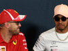 GP MONACO, 23.05.2018 - Conferenza Stampa, Sebastian Vettel (GER) Ferrari SF71H e Lewis Hamilton (GBR) Mercedes AMG F1 W09