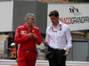 GP MONACO, 23.05.2018 - Free Practice 1, Maurizio Arrivabene (ITA) Ferrari Team Principal e Toto Wolff (GER) Mercedes AMG F1 Shareholder e Executive Director