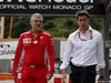 GP MONACO, 23.05.2018 - Free Practice 1, Maurizio Arrivabene (ITA) Ferrari Team Principal e Toto Wolff (GER) Mercedes AMG F1 Shareholder e Executive Director