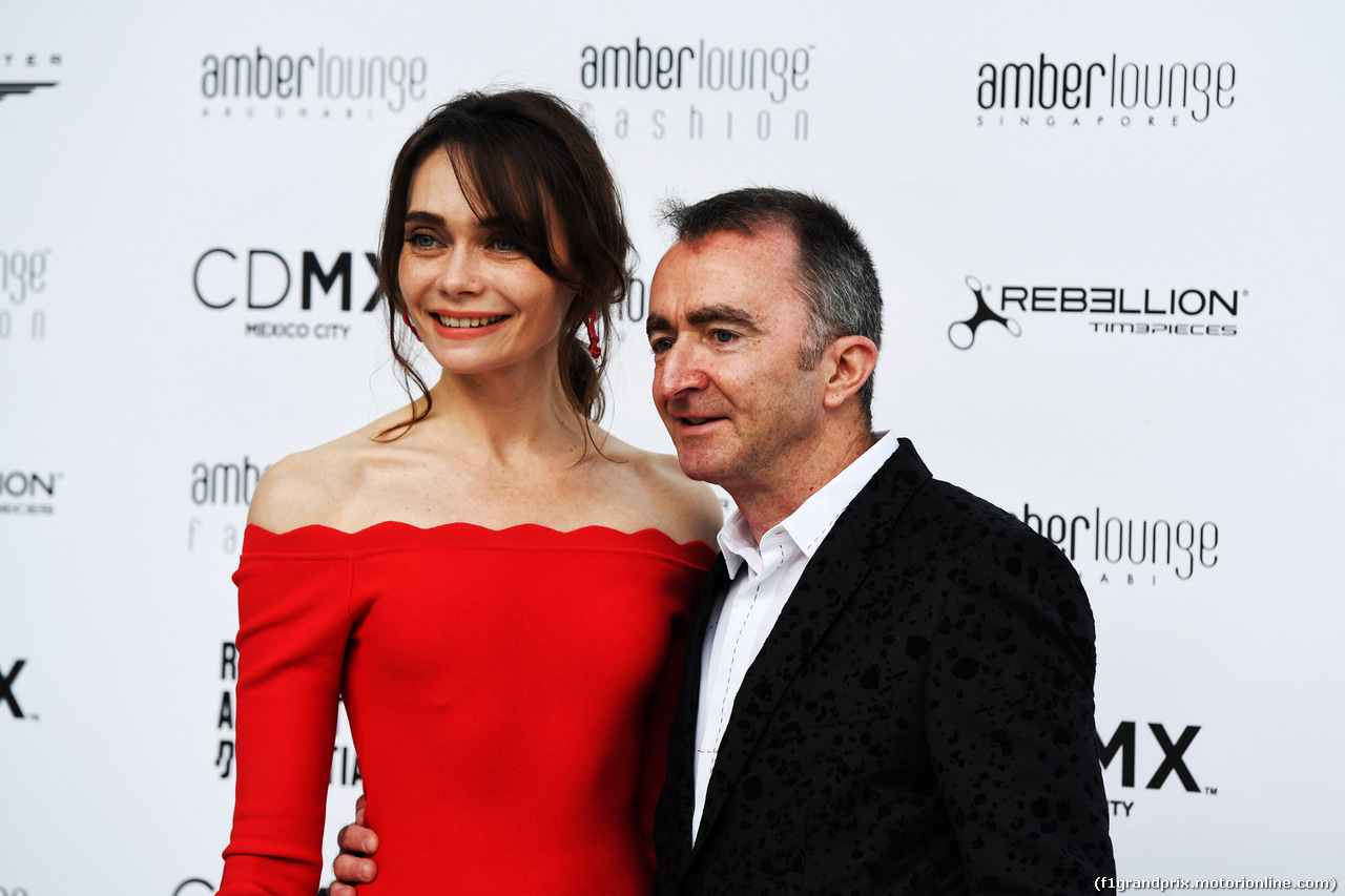 GP MONACO, Paddy Lowe (GBR) Williams Chief Technical Officer with sua moglie Anna Danshina at the Amber Lounge Fashion Show.
25.05.2018.