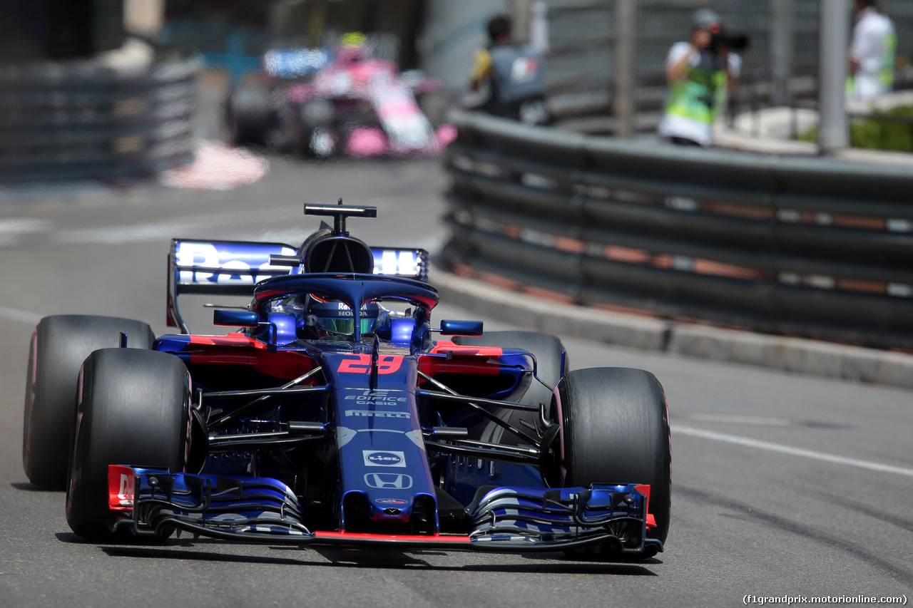 GP MONACO, 26.05.2018 - Prove Libere 3, Brendon Hartley (NZL) Scuderia Toro Rosso STR13