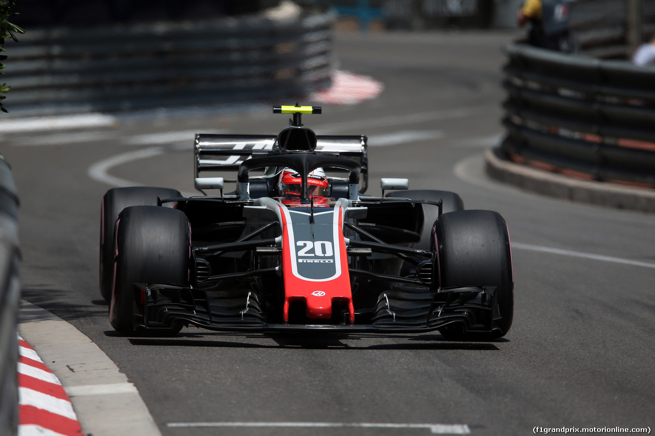 GP MONACO, 26.05.2018 - Prove Libere 3, Kevin Magnussen (DEN) Haas F1 Team VF-18