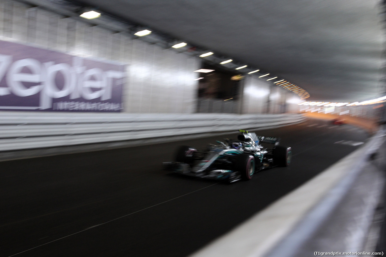 GP MONACO, 26.05.2018 - Prove Libere 3, Valtteri Bottas (FIN) Mercedes AMG F1 W09