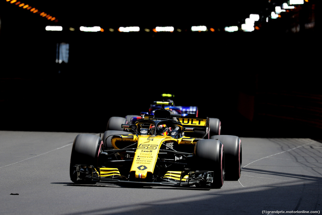 GP MONACO, 26.05.2018 - Prove Libere 3, Carlos Sainz Jr (ESP) Renault Sport F1 Team RS18