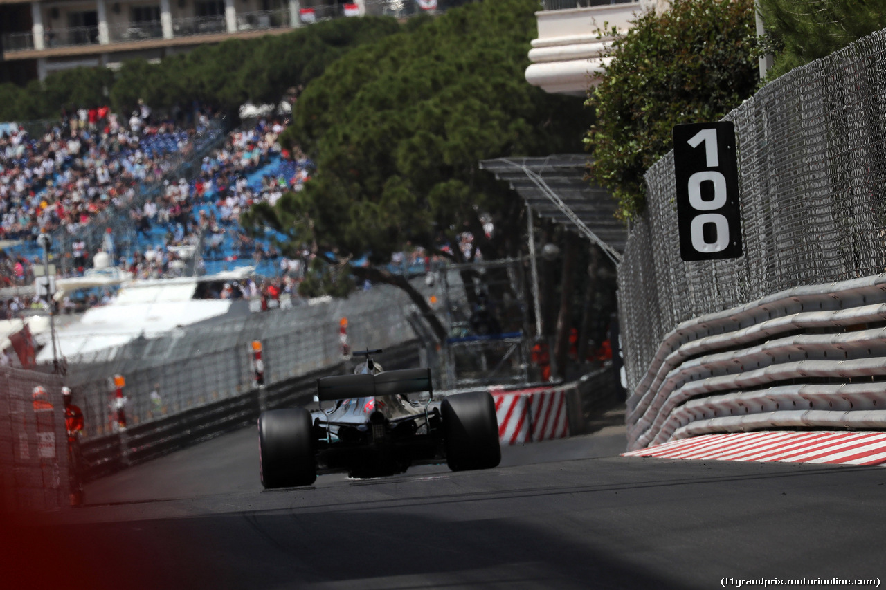 GP MONACO, 26.05.2018 - Prove Libere 3, Lewis Hamilton (GBR) Mercedes AMG F1 W09