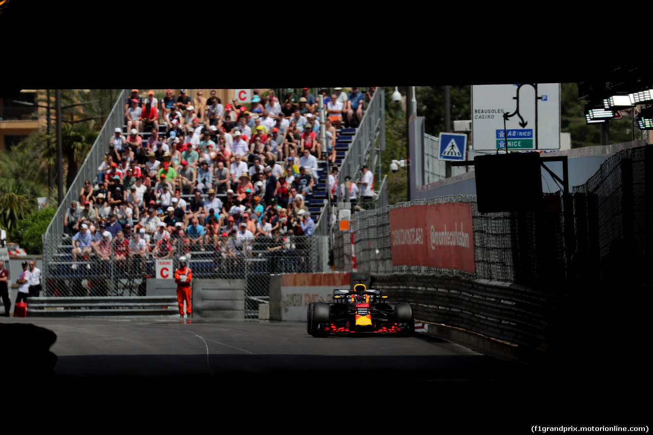 GP MONACO, 26.05.2018 - Prove Libere 3, Daniel Ricciardo (AUS) Red Bull Racing RB14