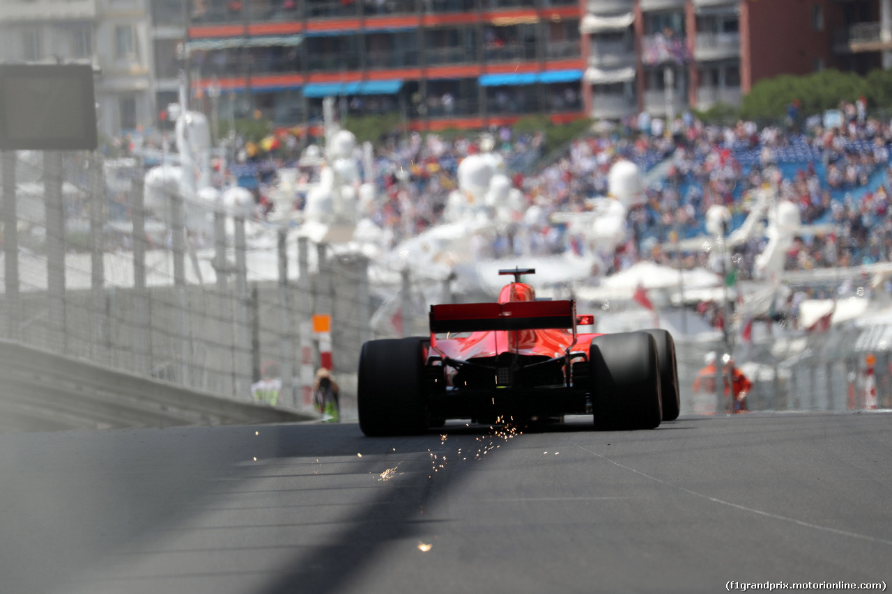 GP MONACO, 26.05.2018 - Prove Libere 3, Sebastian Vettel (GER) Ferrari SF71H