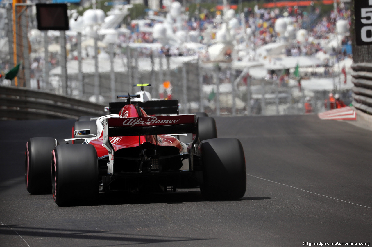 GP MONACO, 26.05.2018 - Prove Libere 3, Marcus Ericsson (SUE) Sauber C37
