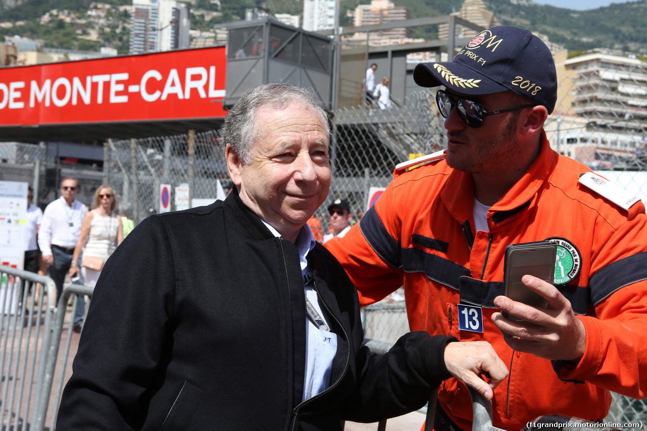 GP MONACO, 26.05.2018 - Prove Libere 3, Jean Todt (FRA), President FIA