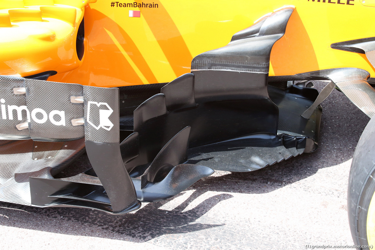 GP MONACO, 26.05.2018 - Prove Libere 3, McLaren MCL33, detail