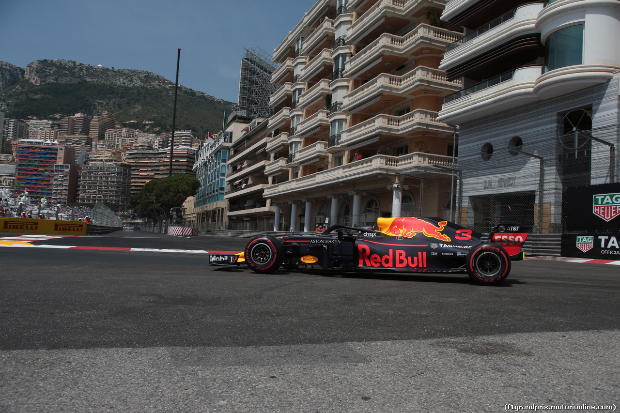 GP MONACO, 26.05.2018 - Prove Libere 3, Daniel Ricciardo (AUS) Red Bull Racing RB14
