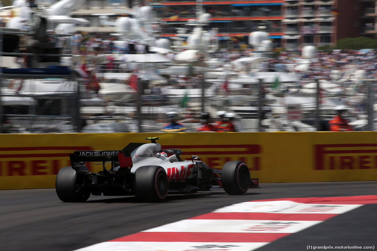 GP MONACO, 26.05.2018 - Prove Libere 3, Kevin Magnussen (DEN) Haas F1 Team VF-18