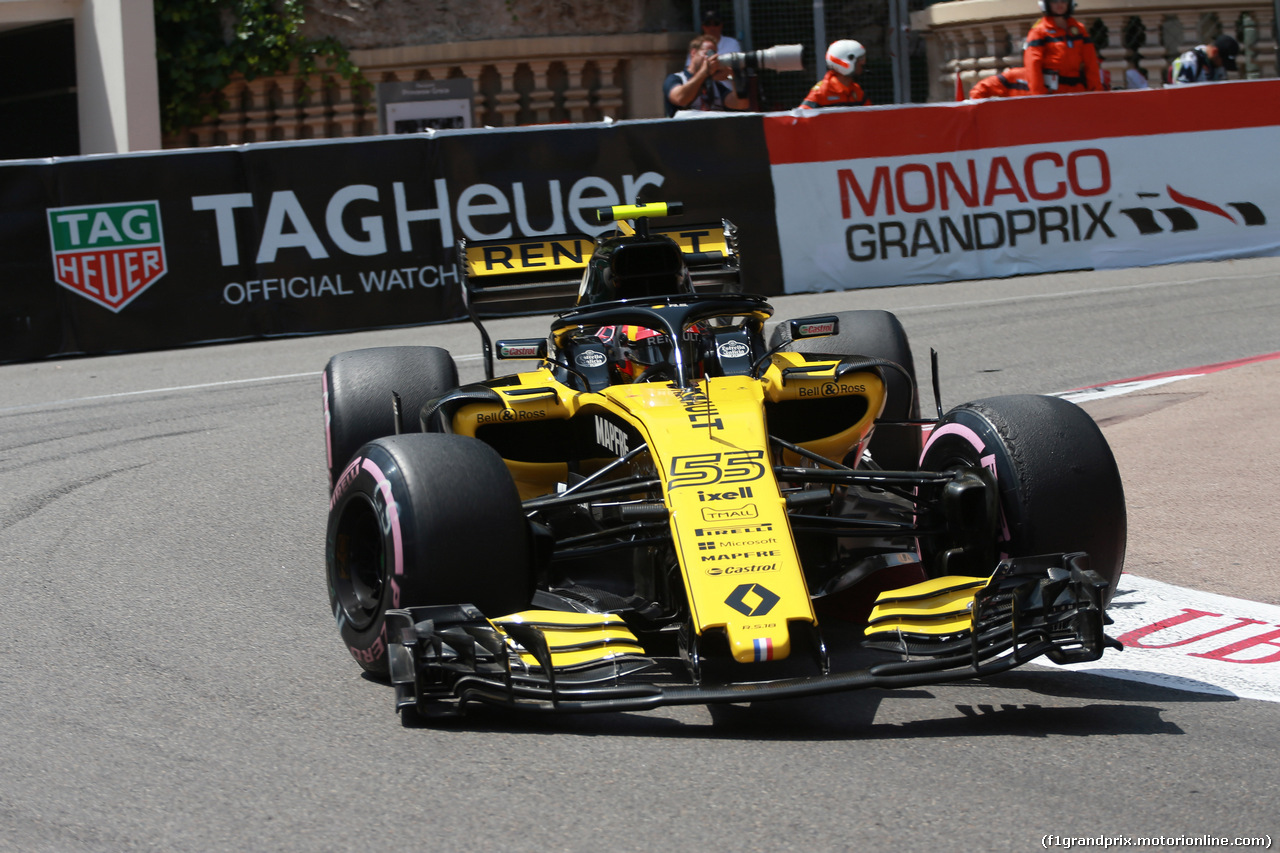 GP MONACO, 26.05.2018 - Prove Libere 3, Carlos Sainz Jr (ESP) Renault Sport F1 Team RS18