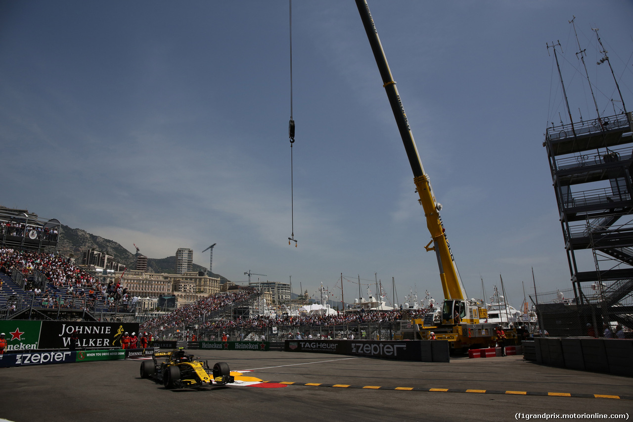 GP MONACO, 26.05.2018 - Prove Libere 3, Carlos Sainz Jr (ESP) Renault Sport F1 Team RS18