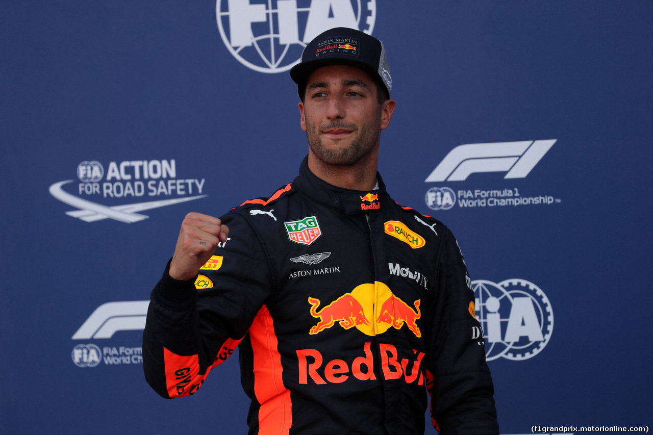 GP MONACO, 26.05.2018 - Qualifiche, Daniel Ricciardo (AUS) Red Bull Racing RB14 pole position