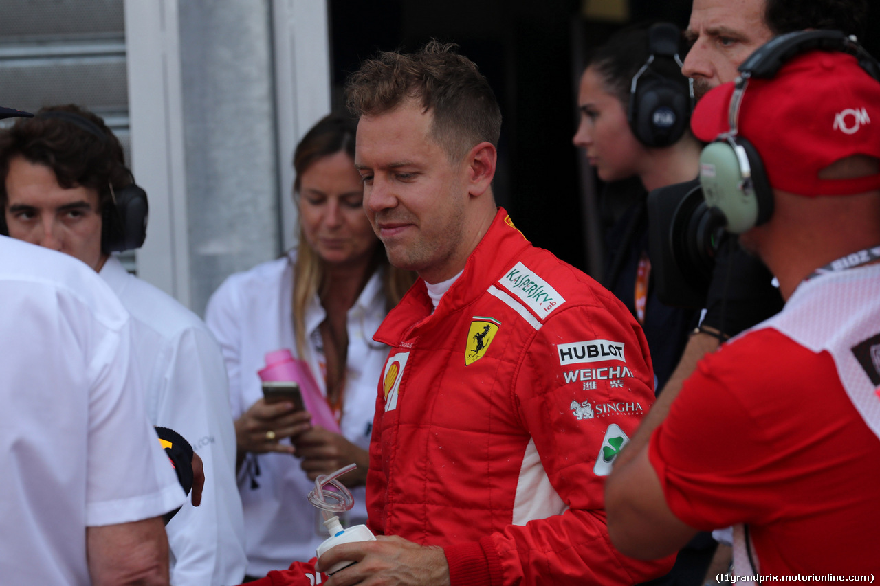 GP MONACO, 26.05.2018 - Qualifiche, 2nd place Sebastian Vettel (GER) Ferrari SF71H