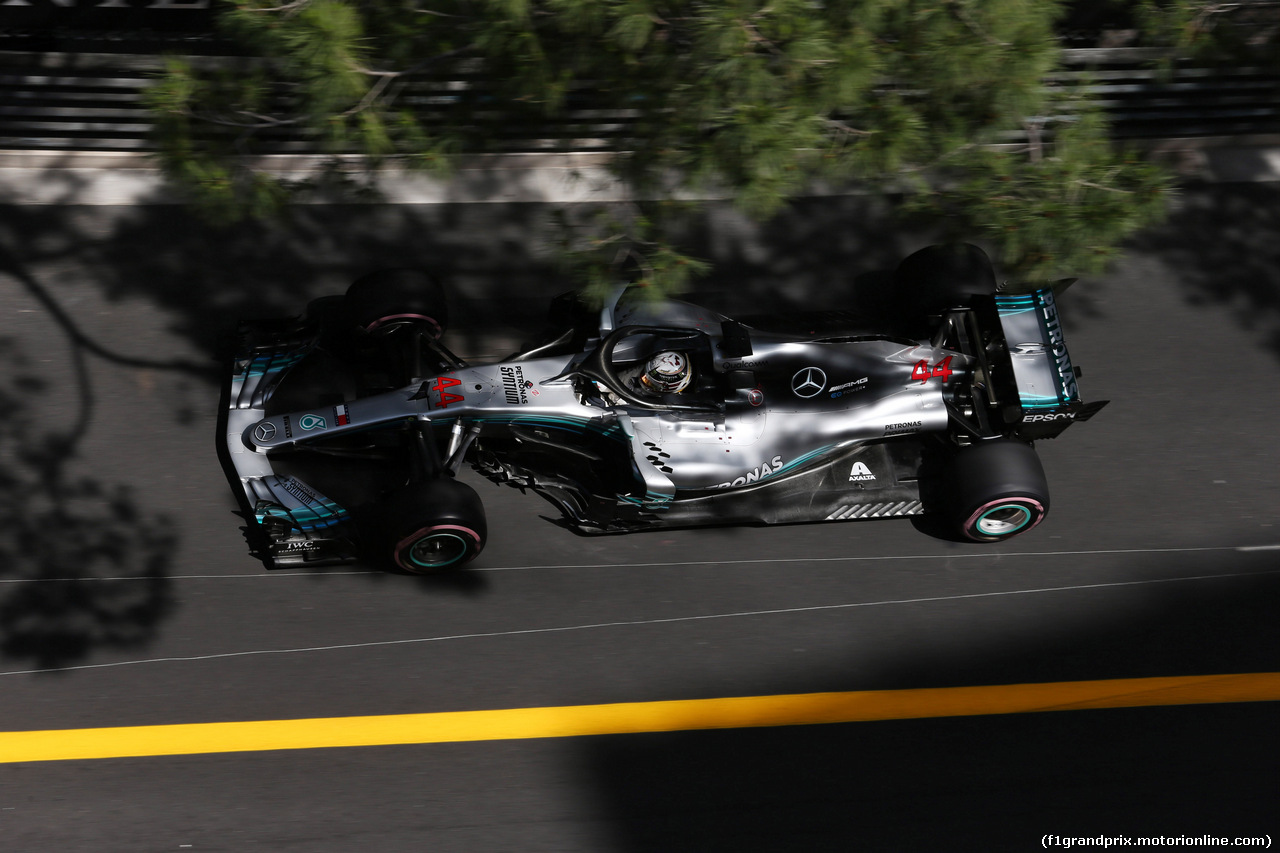 GP MONACO, 26.05.2018 - Qualifiche, Lewis Hamilton (GBR) Mercedes AMG F1 W09