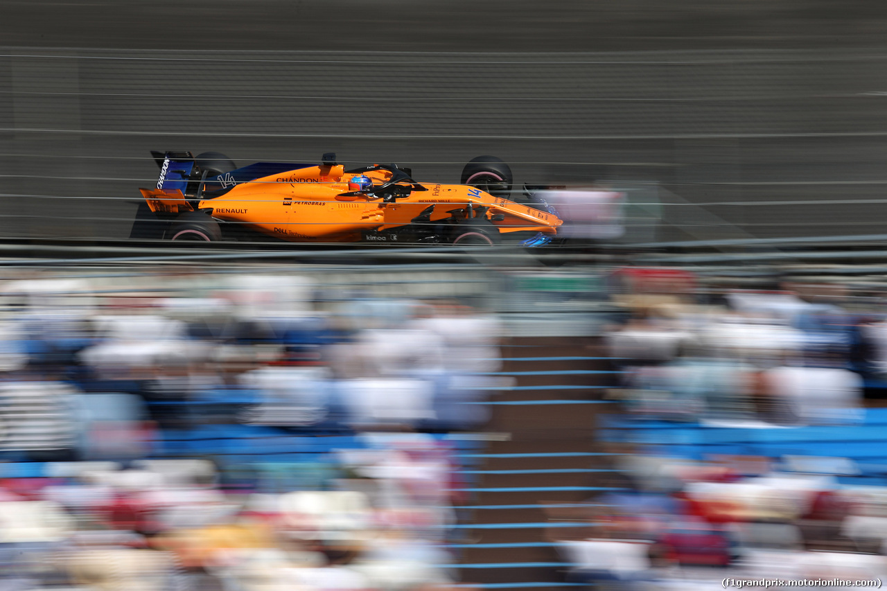 GP MONACO, 26.05.2018 - Qualifiche, Fernando Alonso (ESP) McLaren MCL33