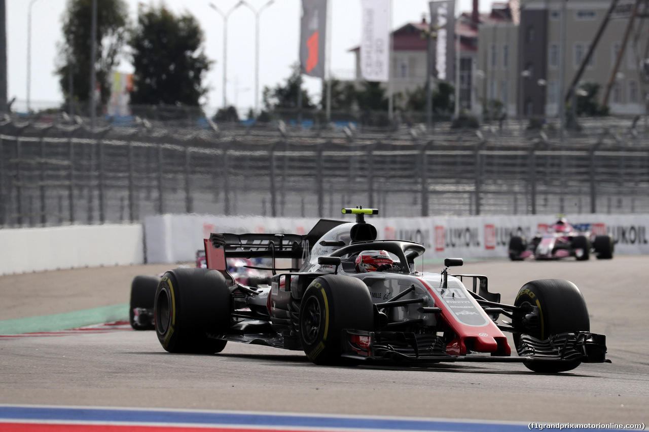 GP RUSSIA, 30.09.2018 - Gara, Kevin Magnussen (DEN) Haas F1 Team VF-18