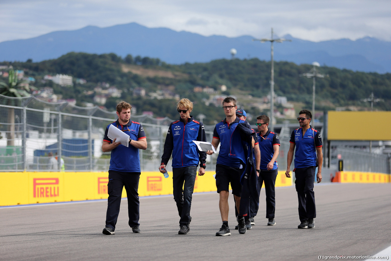 GP RUSSIA, 27.09.2018 - Brendon Hartley (NZL) Scuderia Toro Rosso STR13